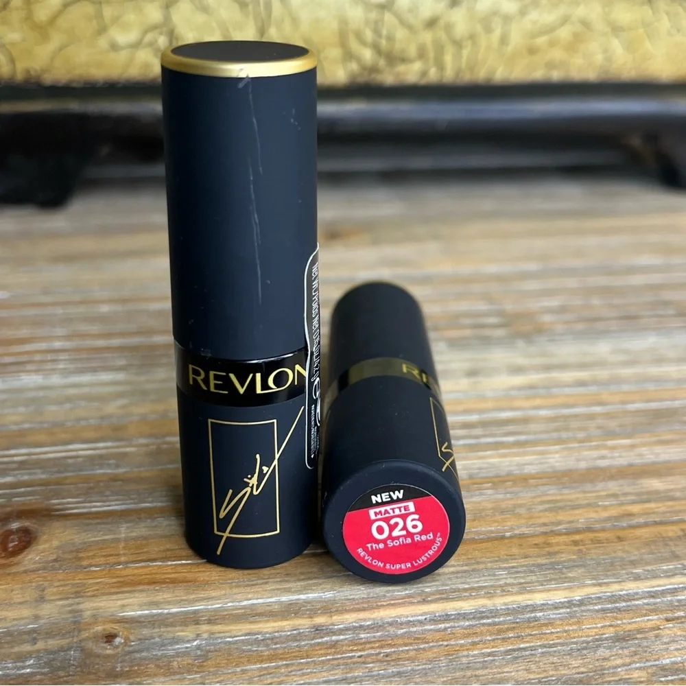 HTF Discontinued Revlon x Sofia Carson Matte Lipstick 026 Red Sealed
